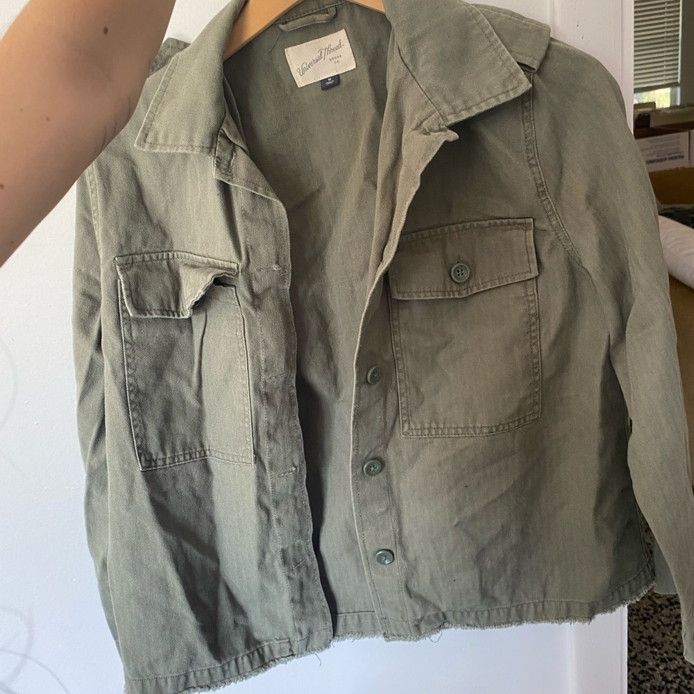 Universal Thread Sage Utility Jacket